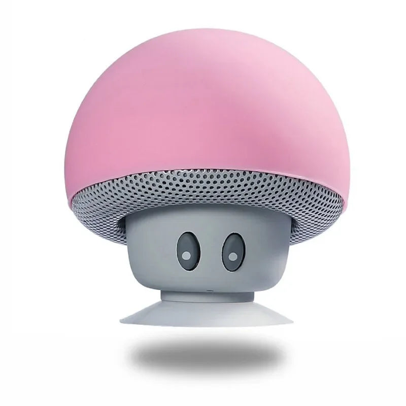 Mini Speaker Portable Mushroom Subwoofer Speaker with Bottom Calling