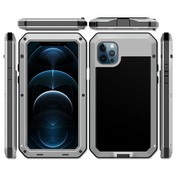Heavy Duty Protection Armor Metal Aluminum Case for iPhone Cover