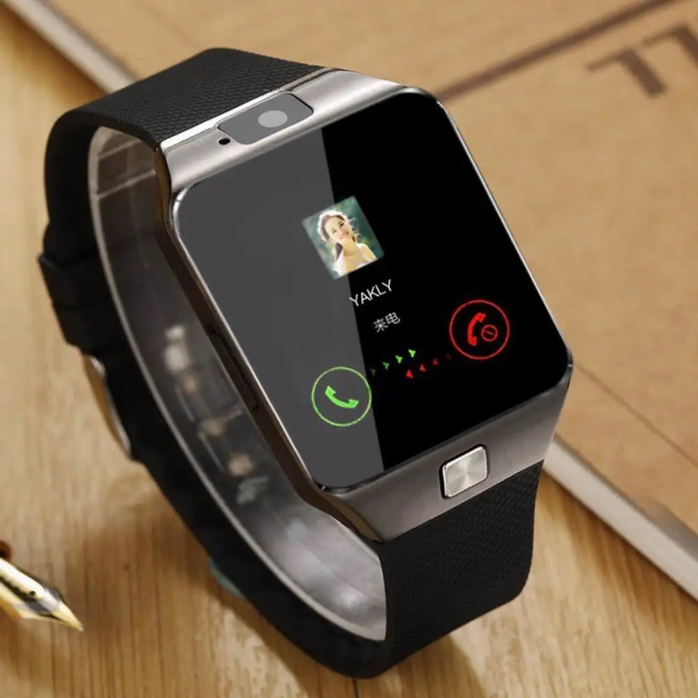 Smart Watch DZ09 Digital Touch Screen Q18 Bracelet Camera Bluetooth WristWatch SIM Card Smart Watch IOS Android Phones Support