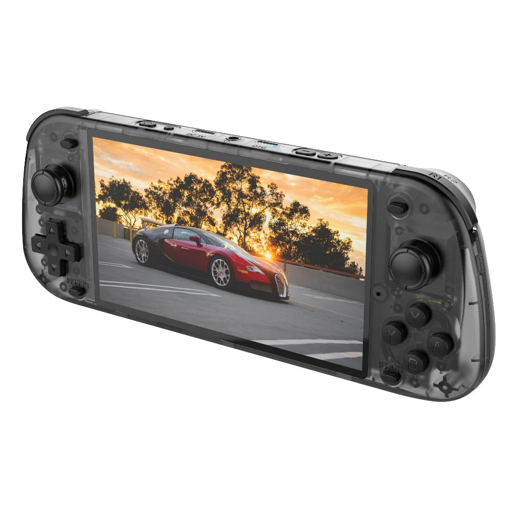 5.1inch New R50S Retro Handheld Video Game Console 128G IPS Screen Two-player Wifi Online Portable Pocket Video Player Boy Gift