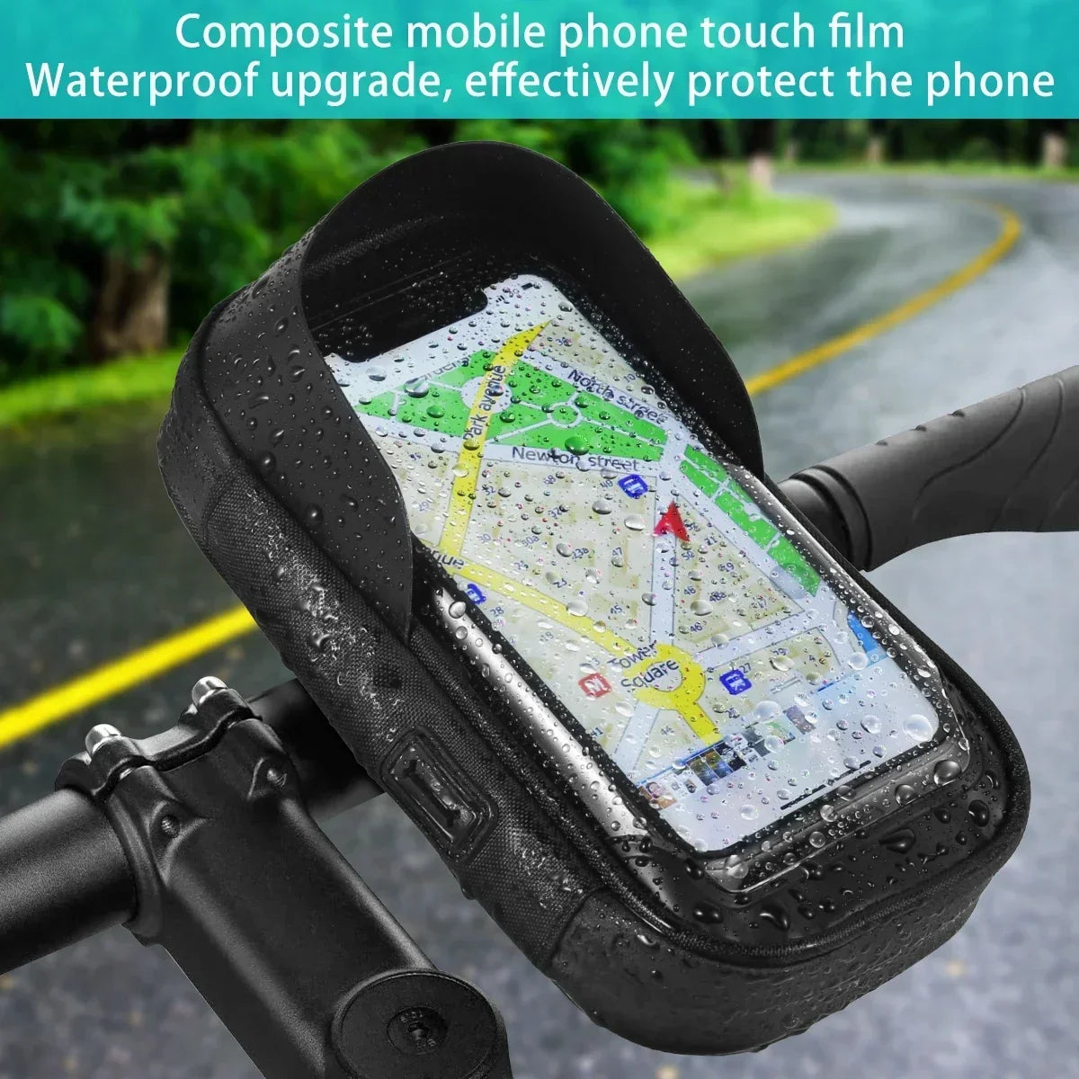 Bicycle Motorcycle GPS Navigation Holder Waterproof Multi-function Accessories