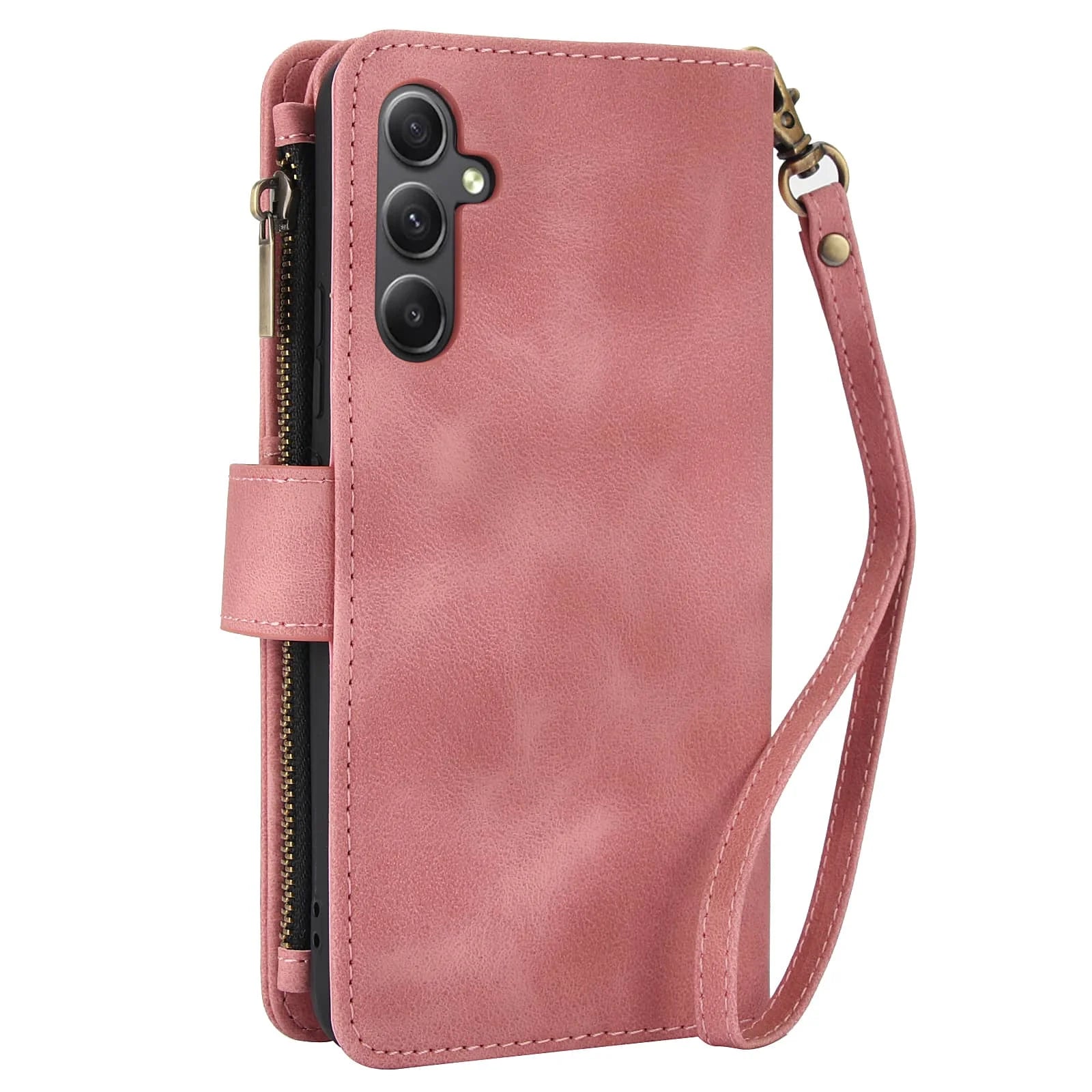 for Samsung Galaxy Case Wallet, Durable Leather Magnetic Buckle Flip Card Holder