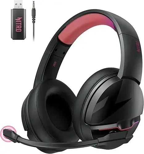 Acer Wireless Gaming Headset 2.4GHz Headset for Bluetooth 5.3 Gaming Mic