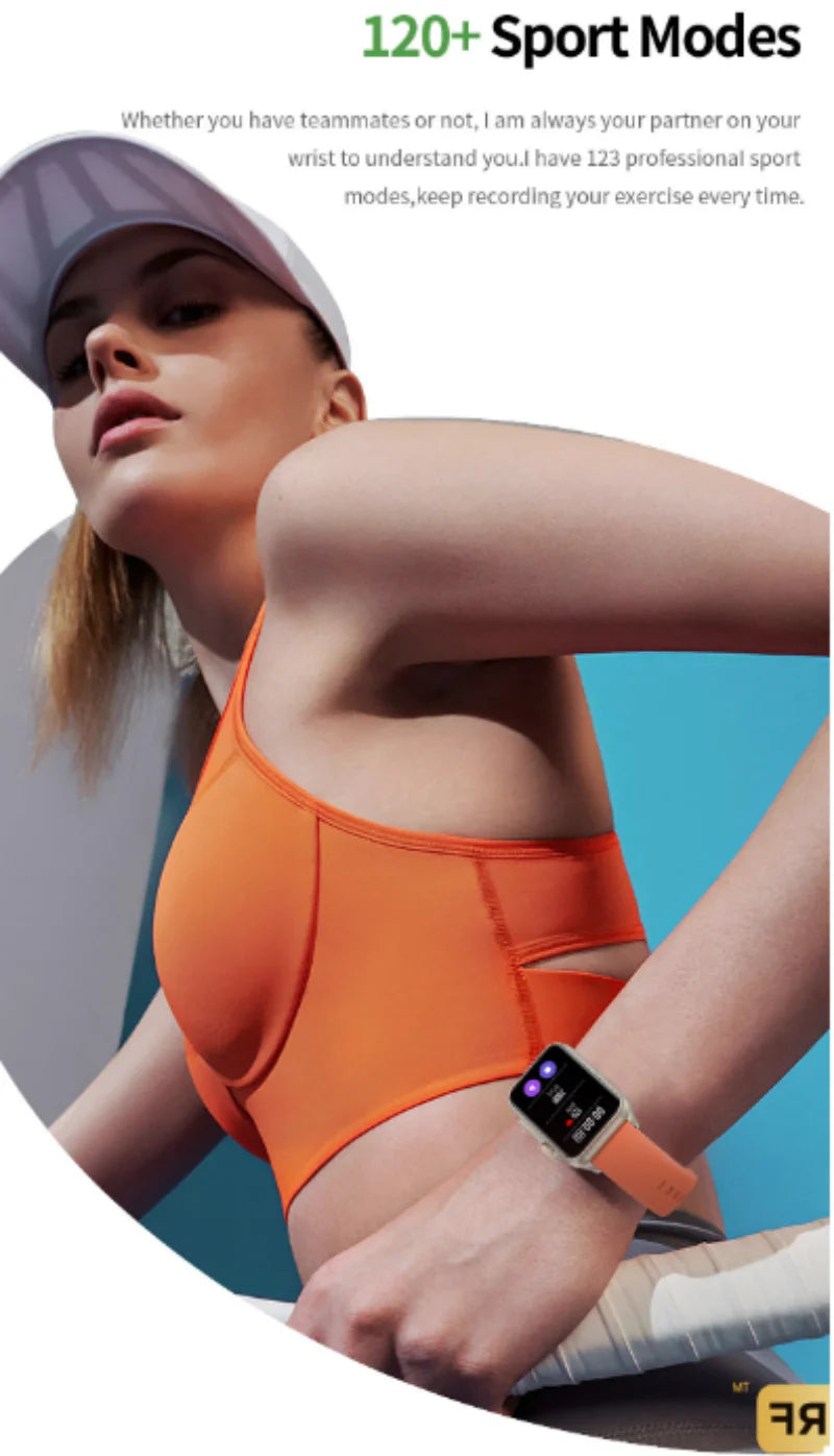 H23 Smart Watch Women 1.57 Inch HD Screen Zinc Alloy Shell Mirror Glass 200+Wallpaper Bluetooth Calls Sports Fashion Smartband
