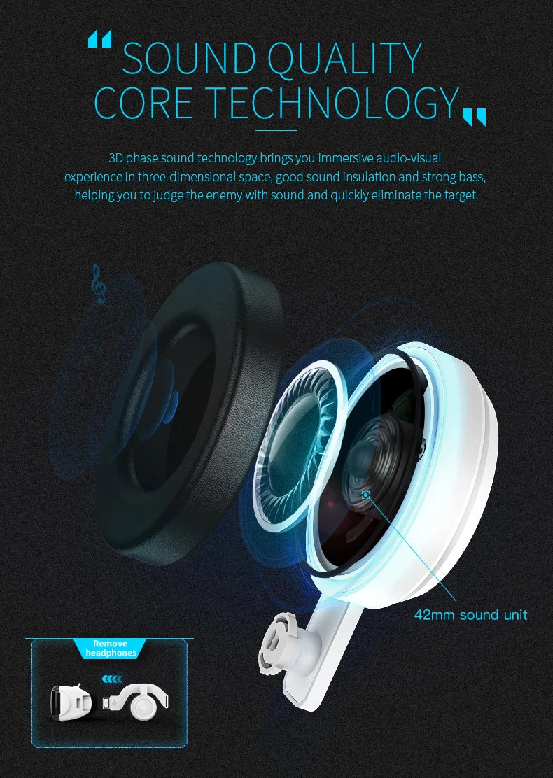 Virtual Reality 3D VR Glasses Shinecon Pro VR Glasses Google Cardboard Headset Virtual Glasses for ios Android Smartphone