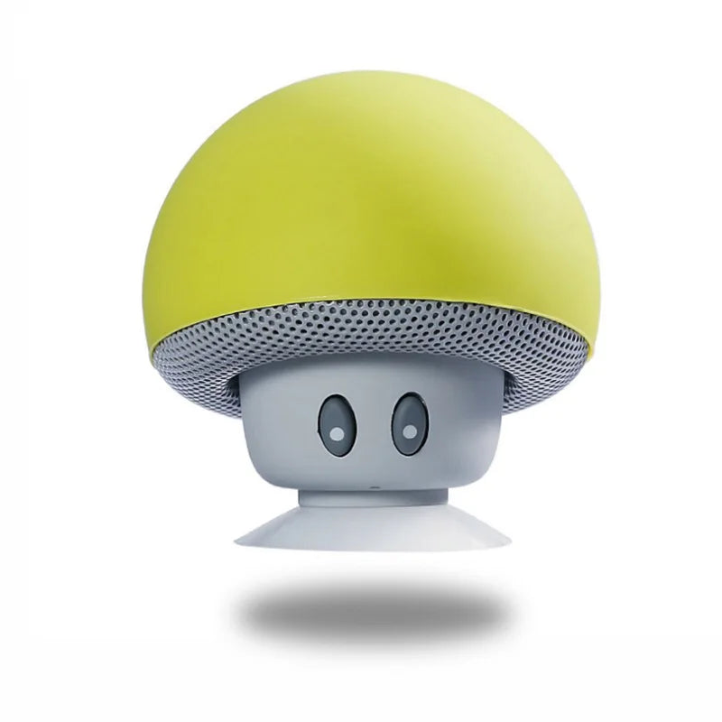 Mini Speaker Portable Mushroom Subwoofer Speaker with Bottom Calling