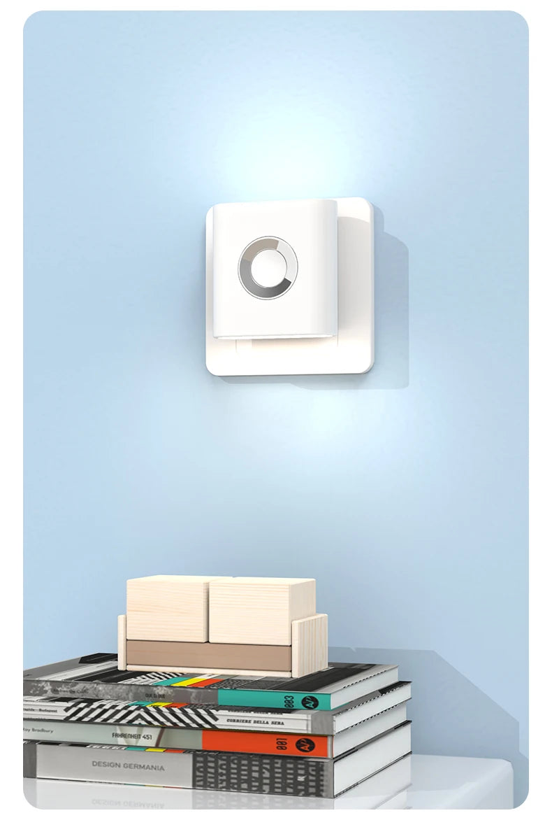 Motion Sensor Light LED Type C Rechargeable Wireless Night Light
