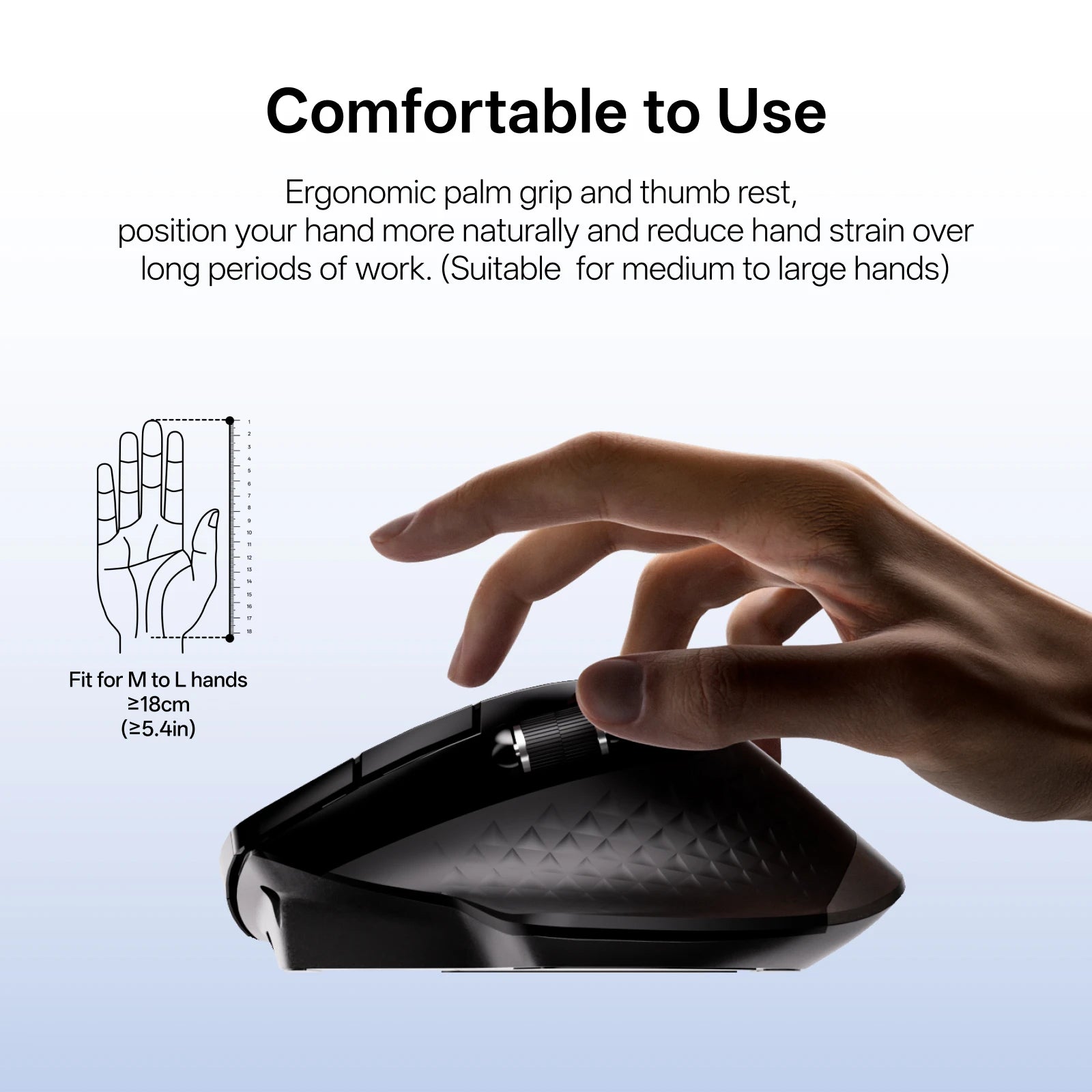 Rapoo 2026 New MT710L Multi-mode Rechargeable Wireless Bluetooth Mouse