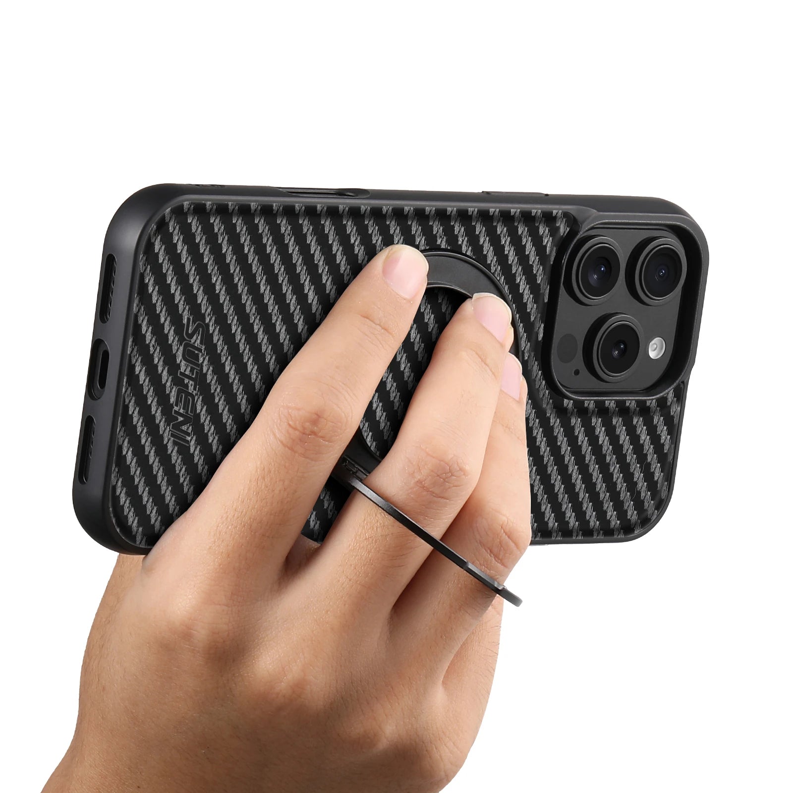 Compatible MagSafe Wireless Charging Strong Magnetic 360° Rotating Ring