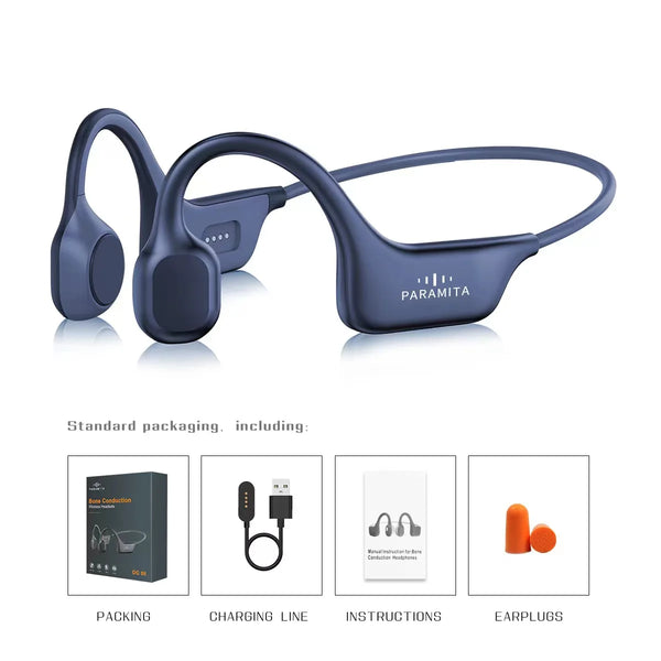 Classic DG08 Bone Conduction Headphone Wireless Bluetooth Headset