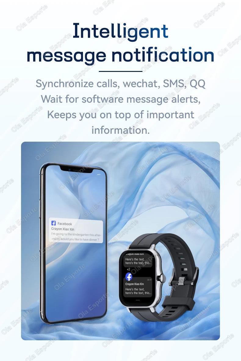 2026 Smart Watch Android Phone 1.83'' Inch Color Screen Bluetooth Call Blood Oxygen/Pressure Monitor Smart Watch Women Men A2435