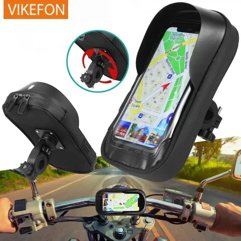 Bicycle Motorcycle GPS Navigation Holder Waterproof Multi-function Accessories