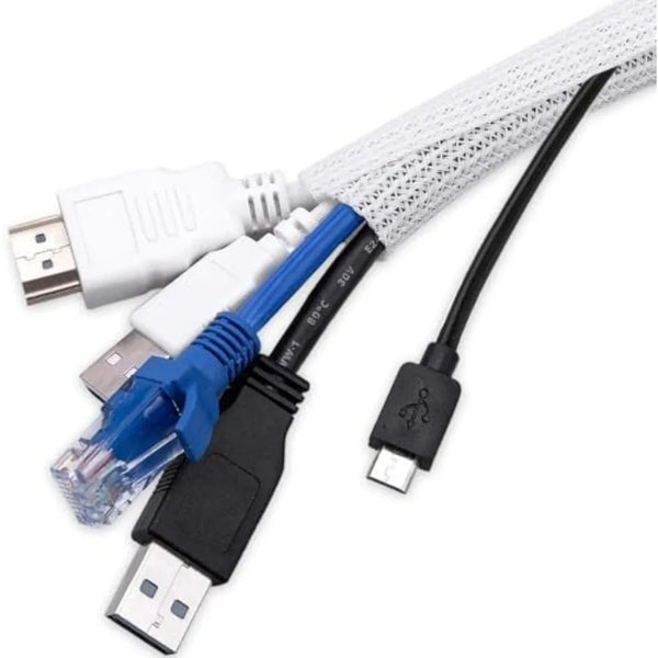 Cable Management, Desk Cord Cover Organizer Wire Hider for Computer TV Wire
