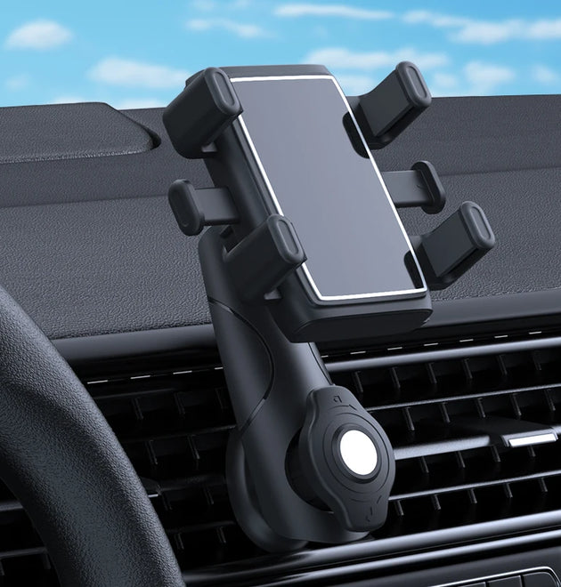 Gravity Phone Holder Car Air Vent Clip Mount Cellphone Stand 360-Degree Rotation Air Vent Mobile Phone Bracket Support