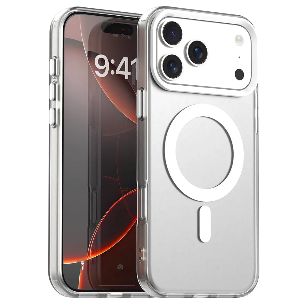 Matte Clear For Magsafe Wireless Charge Case for iPhone Max Military Shockproof