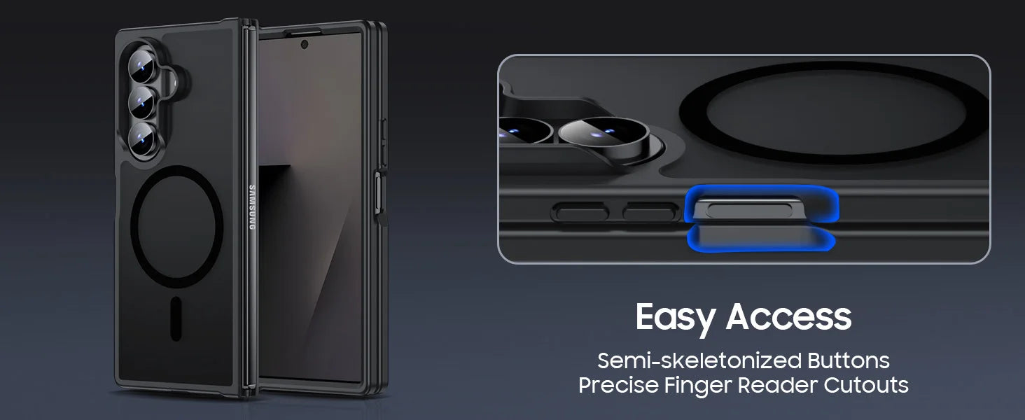 Fashion Magnetic Case For Samsung Galaxy Z Fold Ultra For MagSafe