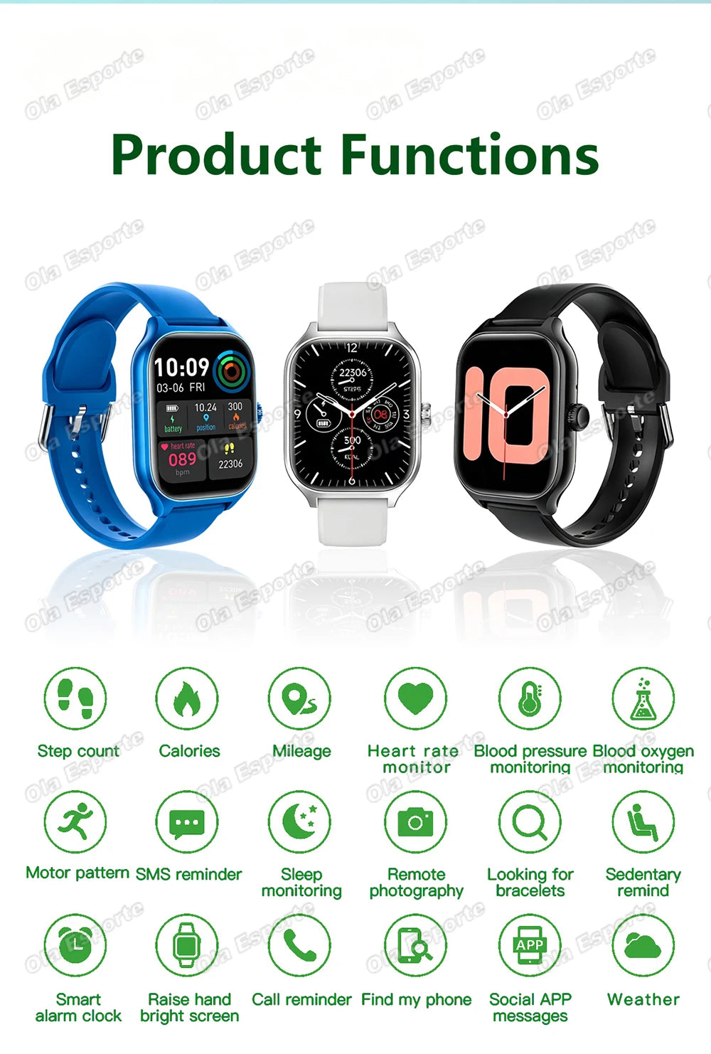 Smart Watch Men 2.01'' AMOLED Screen Waterproof Multiple Sport Mode Fitness HD Bluetooth Call Smartwatch Men Women Bracelet Hw12