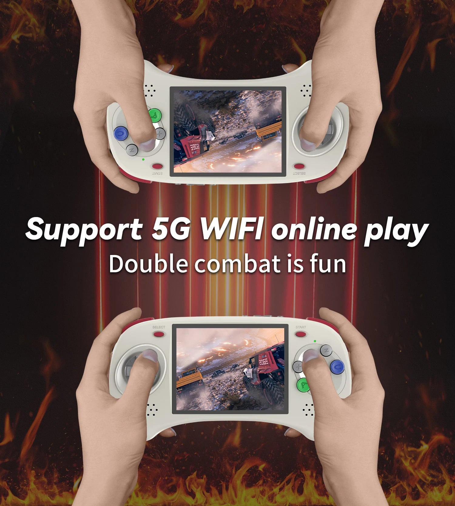 ANBERNIC RG ARC-D RG ARC-S Retro Games RK3566 4.0INCH 640*480 Handheld Game Console Emulator LINUX Android System 3500mAh HD-Out