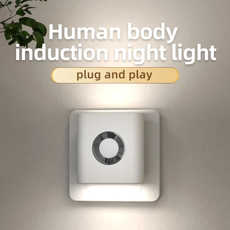 Motion Sensor Light LED Type C Rechargeable Wireless Night Light