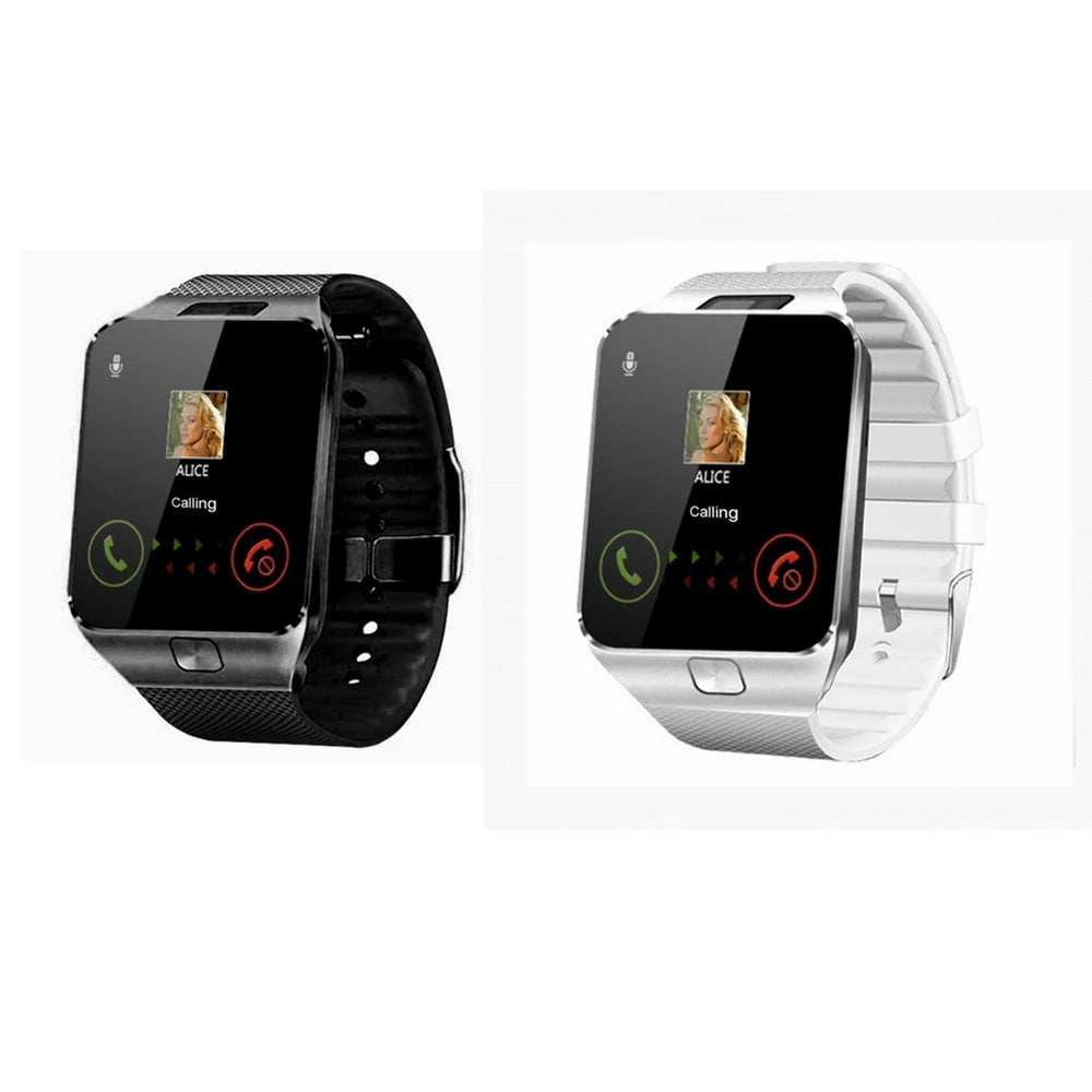 Smart Watch DZ09 Digital Touch Screen Q18 Bracelet Camera Bluetooth WristWatch SIM Card Smart Watch IOS Android Phones Support