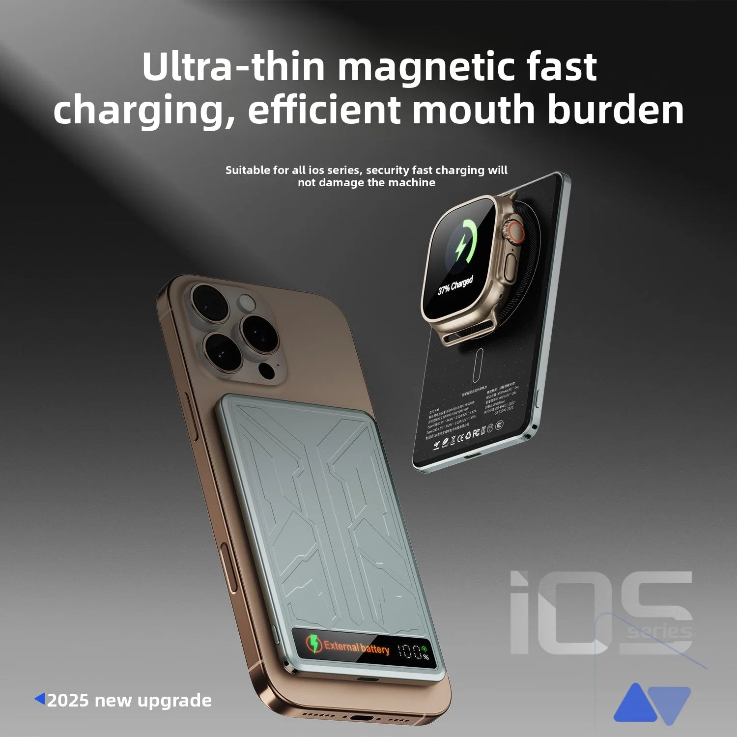 Mech Armor PD20W 5000mAh Magnetic Wireless USB C Type C Power Bank for MagSafe External Battery CCC China Aviation Safety banks