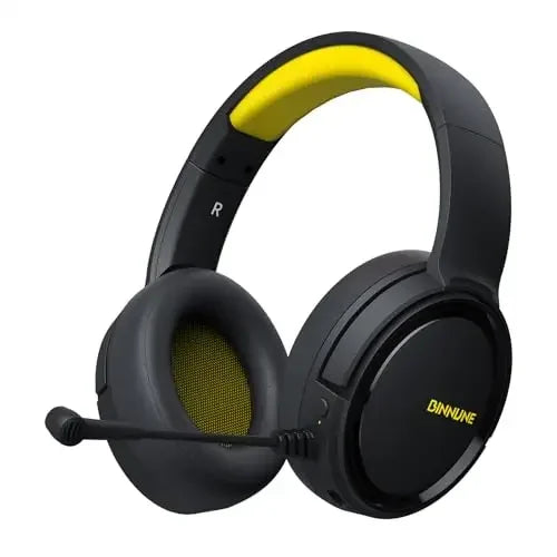 BINNUNE Wireless Gaming Headset with Mic Lightweight Over-Ear Gaming