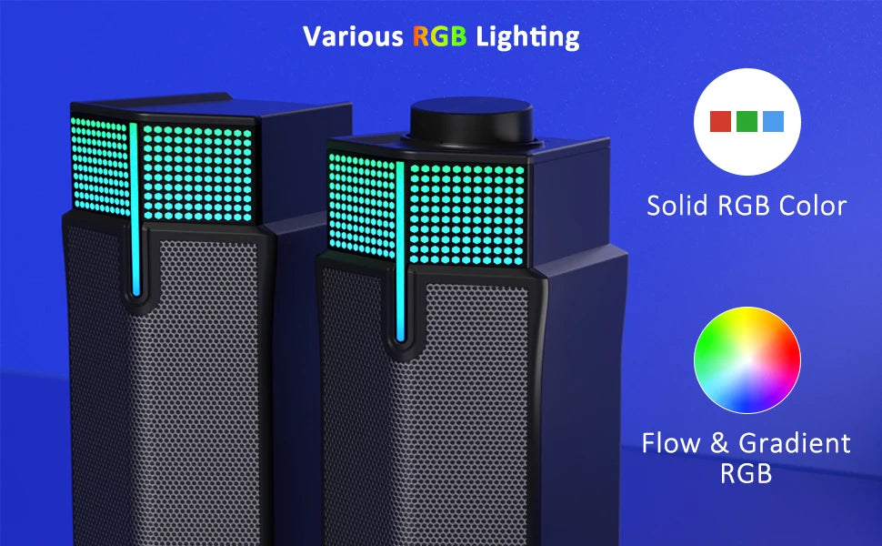 Jeecoo M20 Bluetooth Computer Speakers for PC Desktop Monitor