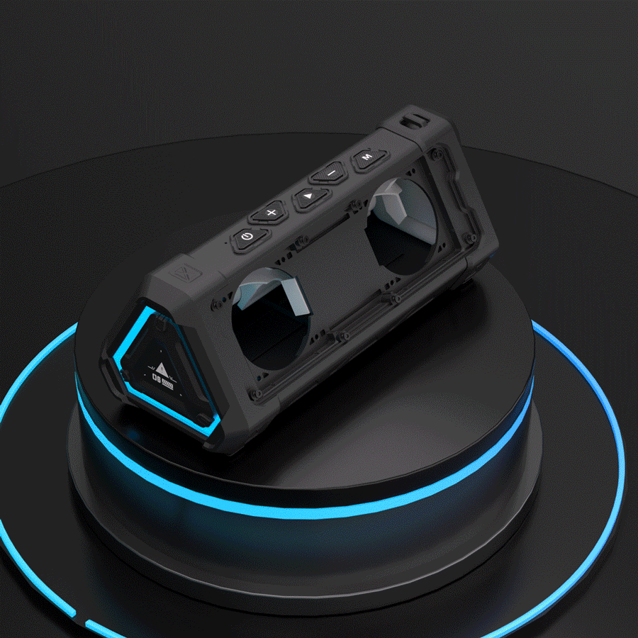 Bluetooth Speaker 40W Output Power Bluetooth 5.3 Speaker Stereo RGB Light