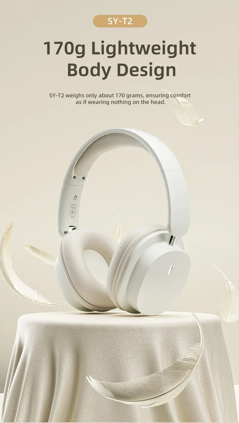 Erilles T2 Earphone With Wire ENC Noise Canceling Wireless Bluetooth Headset Gamer Wired Headphones Blutooth Mp3 Players Hifi