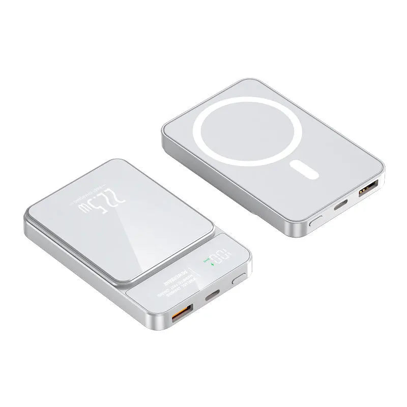 10000mAh Magnetic Power Bank 20W Wireless Power bank Slim Portable Battery