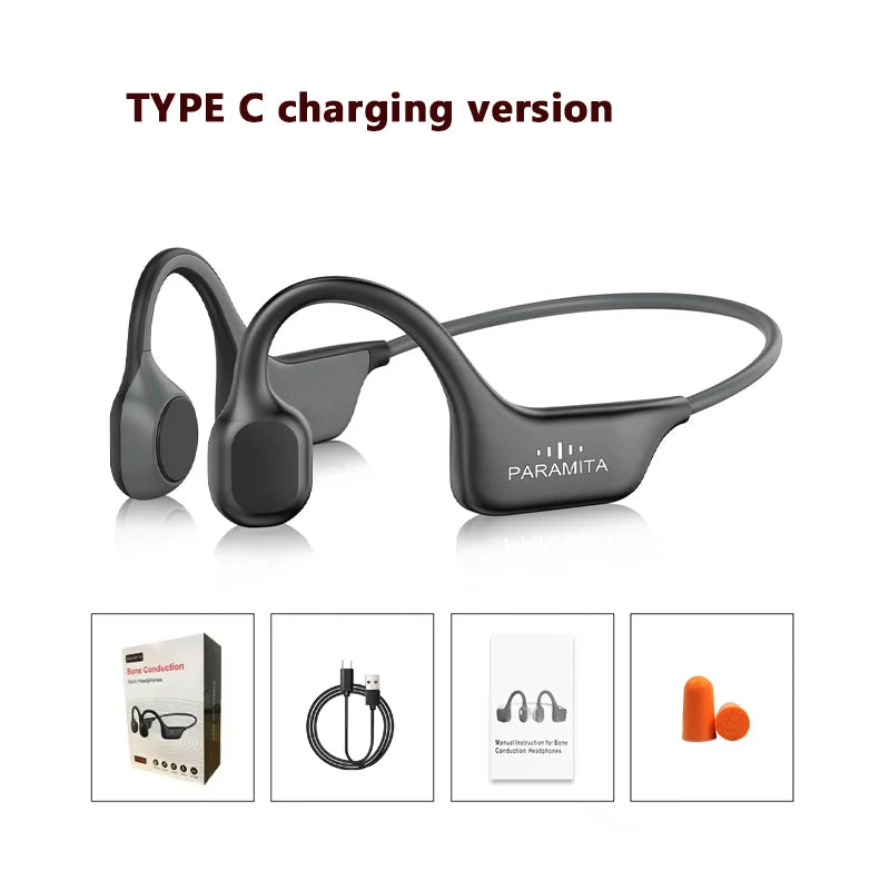 Classic DG08 Bone Conduction Headphone Wireless Bluetooth Headset
