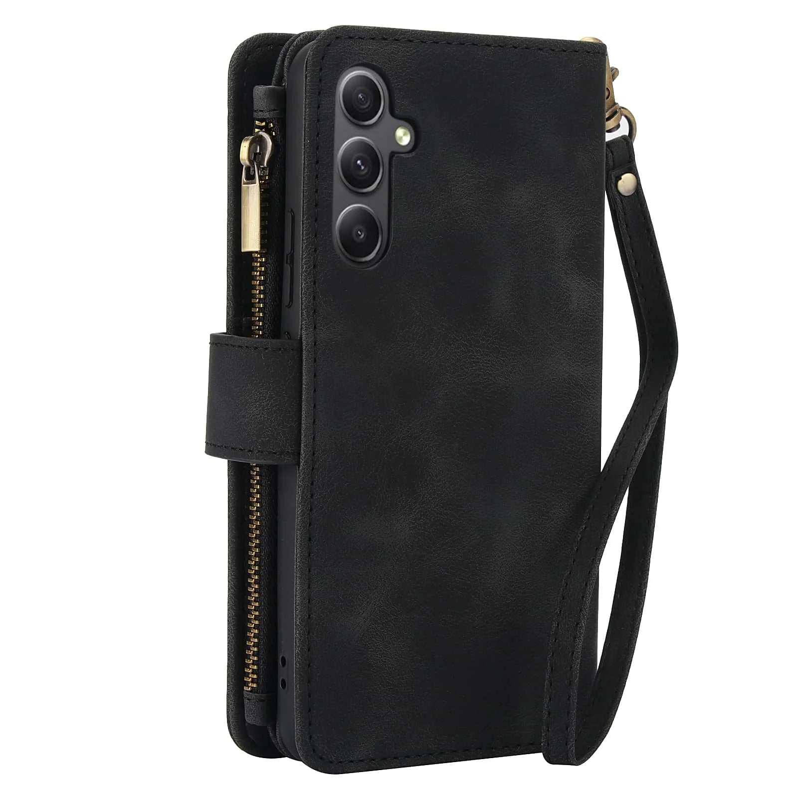 for Samsung Galaxy Case Wallet, Durable Leather Magnetic Buckle Flip Card Holder