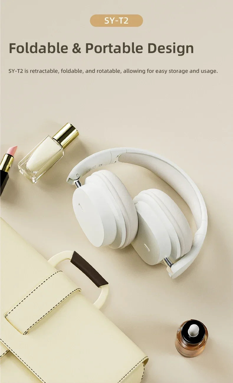 Erilles T2 Earphone With Wire ENC Noise Canceling Wireless Bluetooth Headset Gamer Wired Headphones Blutooth Mp3 Players Hifi