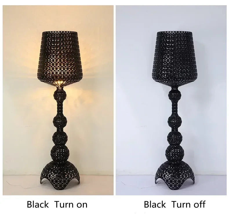Italian Designer Hollow Goblet Acrylic Floor Lamp for Exhibition Hall Living Room