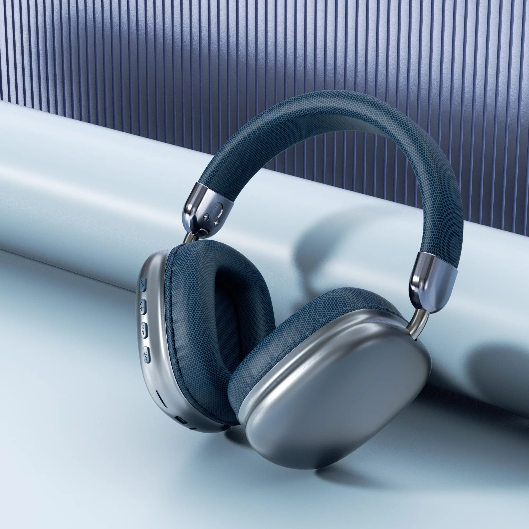 Original 9D Surround Sound Headsets Metal Wireless Bluetooth Headphones