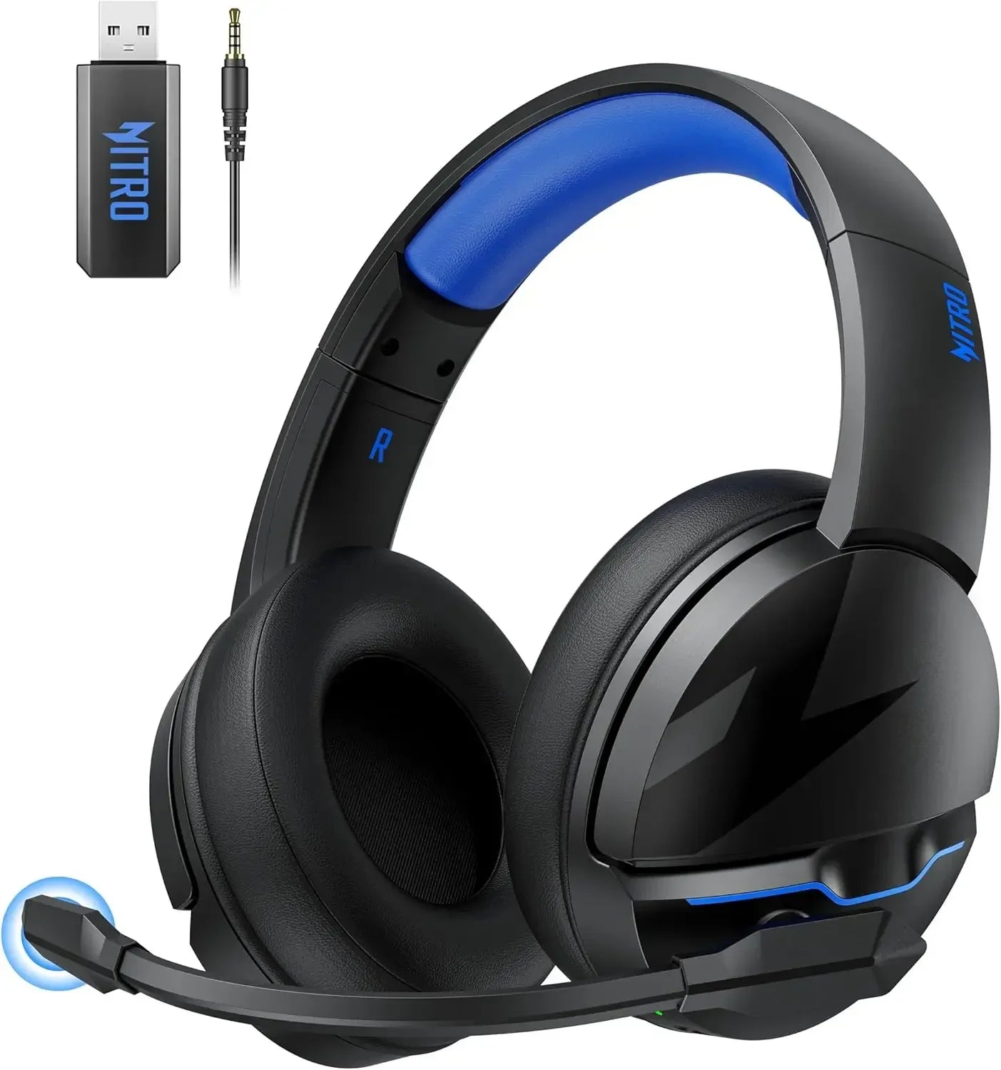 Acer Wireless Gaming Headset 2.4GHz Headset for Bluetooth 5.3 Gaming Mic