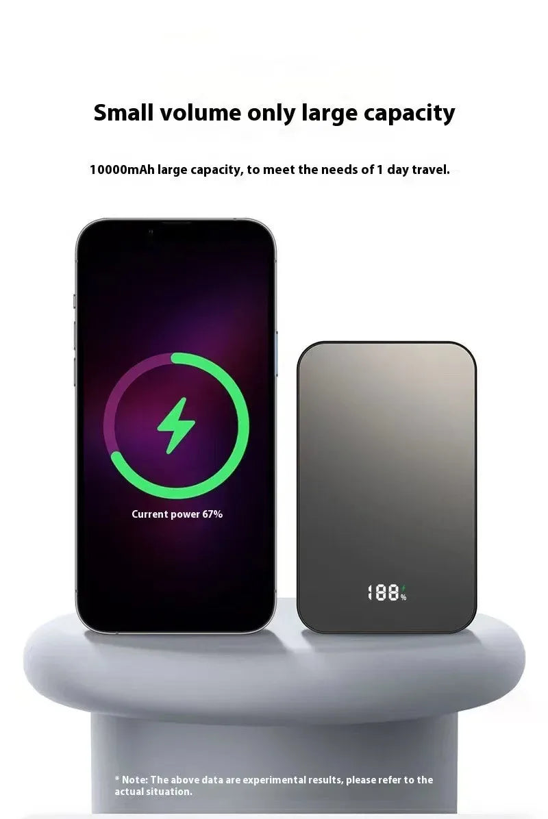 Magnetic Wireless Power Bank Fast Charging Portable External Battery