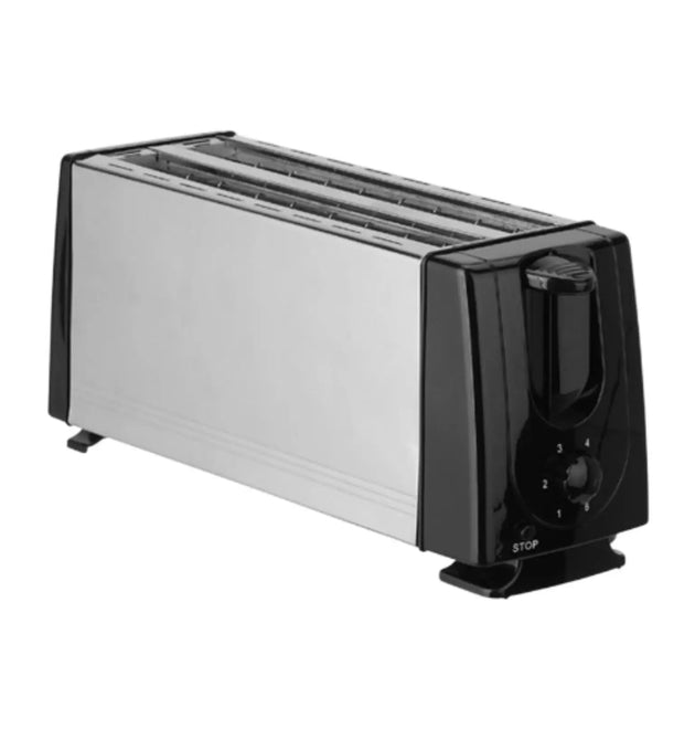 Counter Toaster 4 Slices US Plug Adapter Compact Bakeware Waffle Machine for Cooking Snacks Baking Puff Pastry Specialty Breads