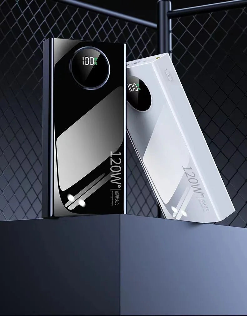 120W 57000mah Power Bank Super Fast Charging For Iphone Xiaomi Samsung Ultralarge Capacity For Mobile Power External Battery