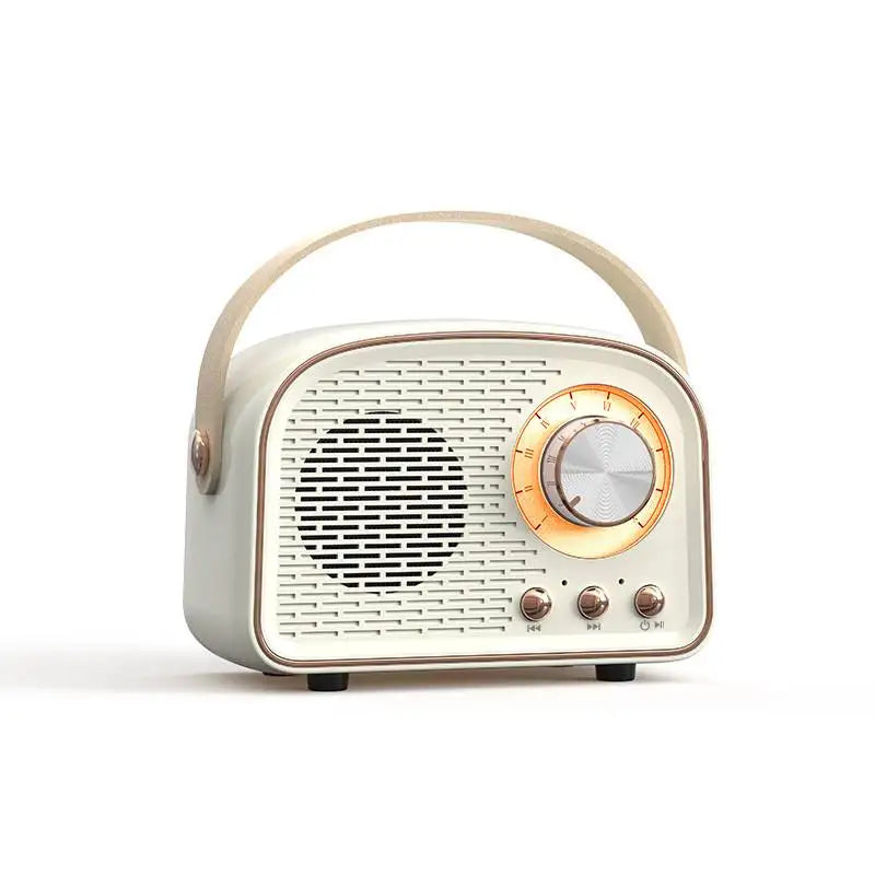 Retro Mini Bluetooth Speaker Classical Music Player Stereo Bass Sound Box