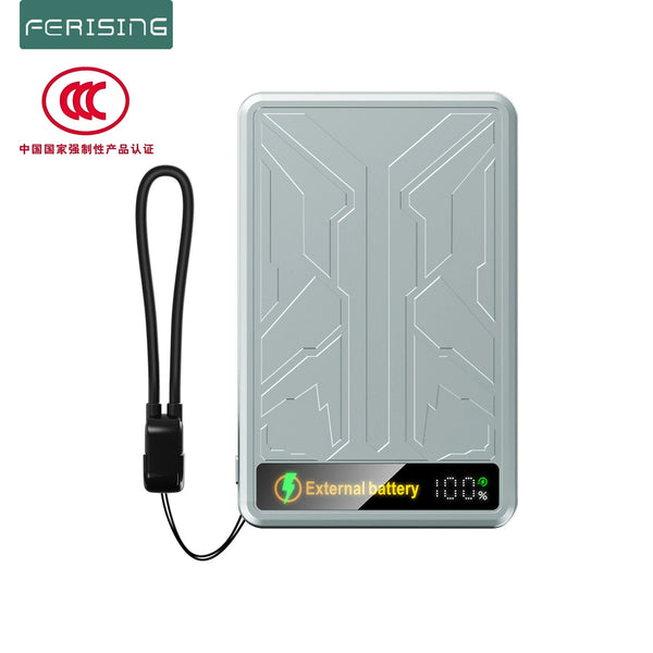 Mech Armor PD20W 5000mAh Magnetic Wireless USB C Type C Power Bank for MagSafe External Battery CCC China Aviation Safety banks