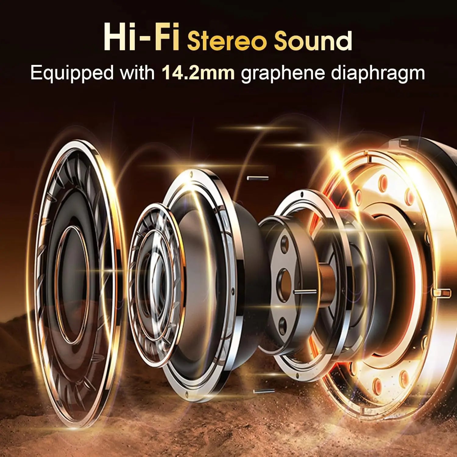 Wireless Earbuds 5.4 Bluetooth Headphones Sports Ear Buds
