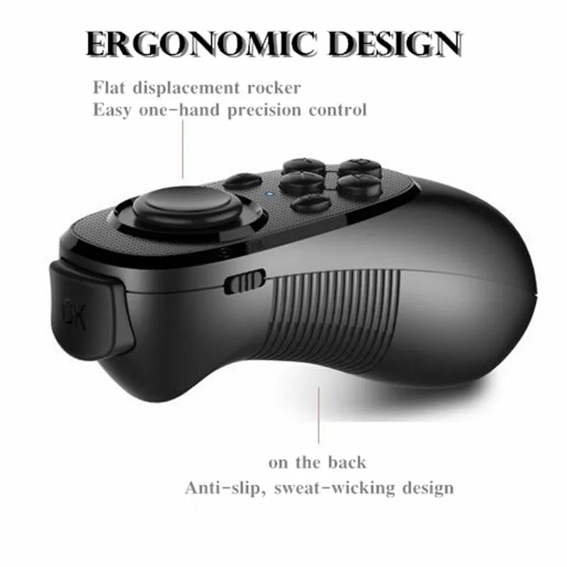 VR Glasses 3D Virtual Reality Box G10 IMAX Giant Screen Google Cardboard Helmet for 4.7-7inch Smartphone Matching Joystick