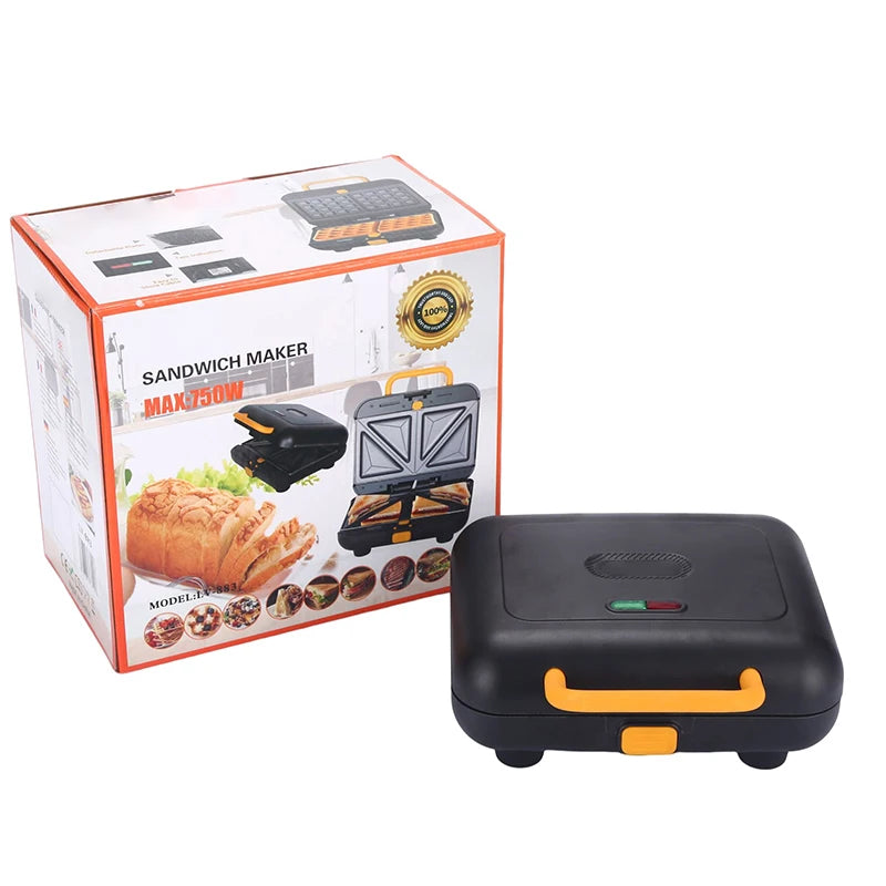 Sandwich Machine Maker Automatic Microwave Grill Plate Toaster Non Stick 3 5 7 9 in 1 Breakfast Multi 4 Slices Machine
