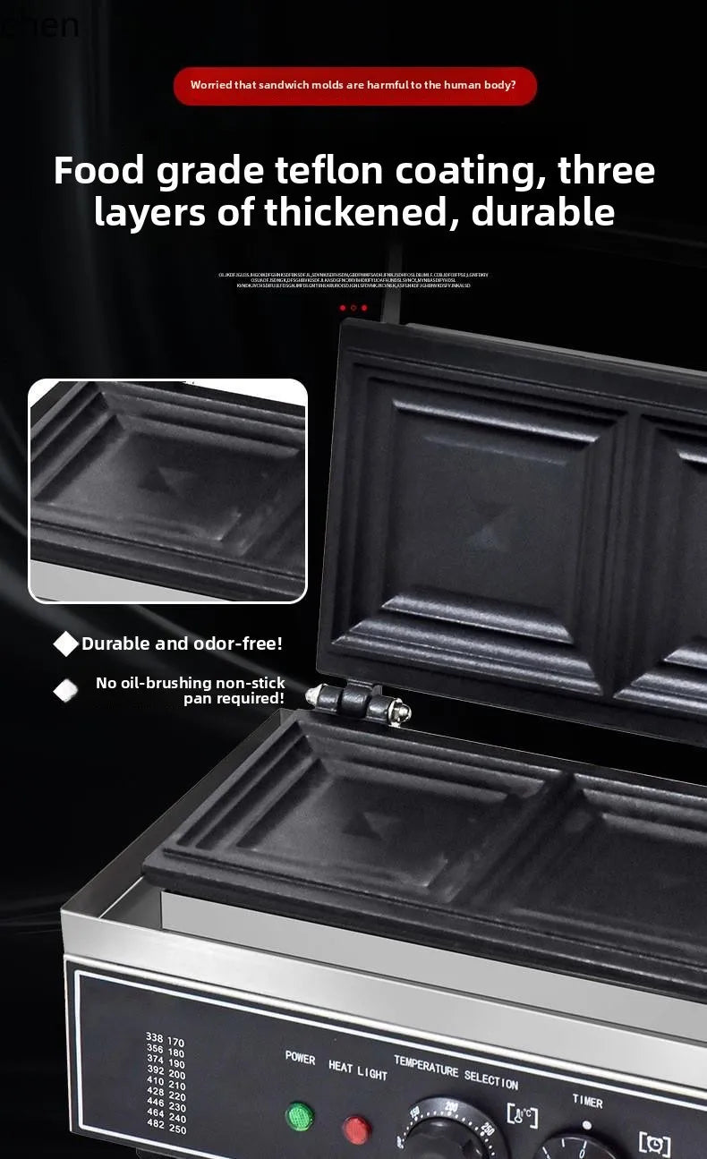 HXL Sandwich Machine Desktop Burst Toast Bread Pocket Square Bag Edge Sandwich Machine