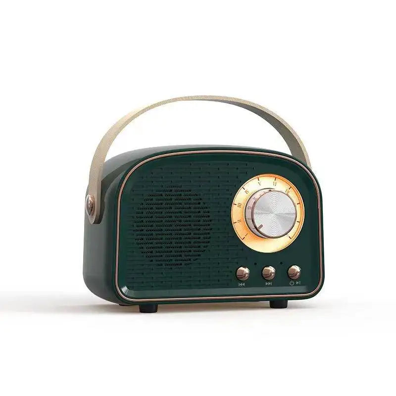 Retro Mini Bluetooth Speaker Classical Music Player Stereo Bass Sound Box