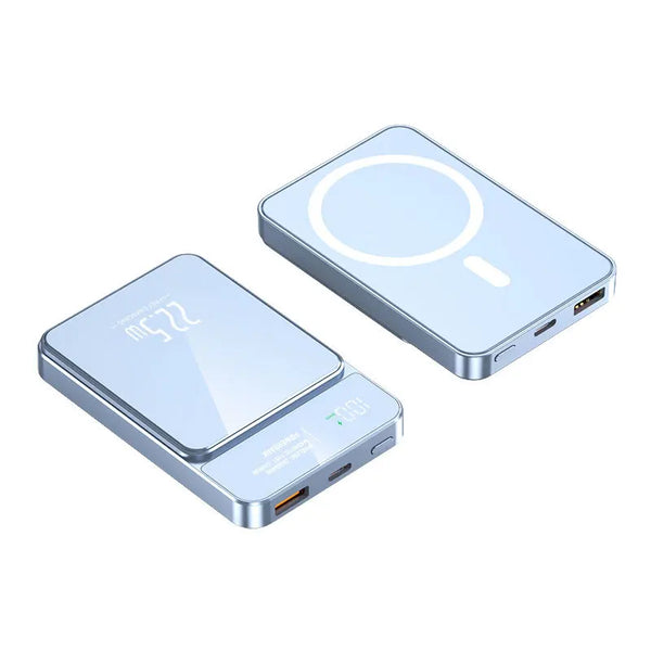 10000mAh Magnetic Power Bank 20W Wireless Power bank Slim Portable Battery