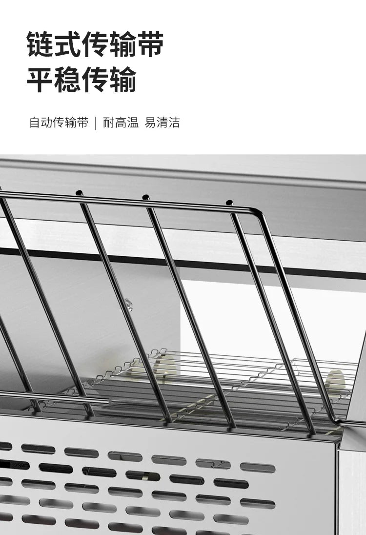 ZML chain toaster commercial toaster crawler self-service hotel bread machine