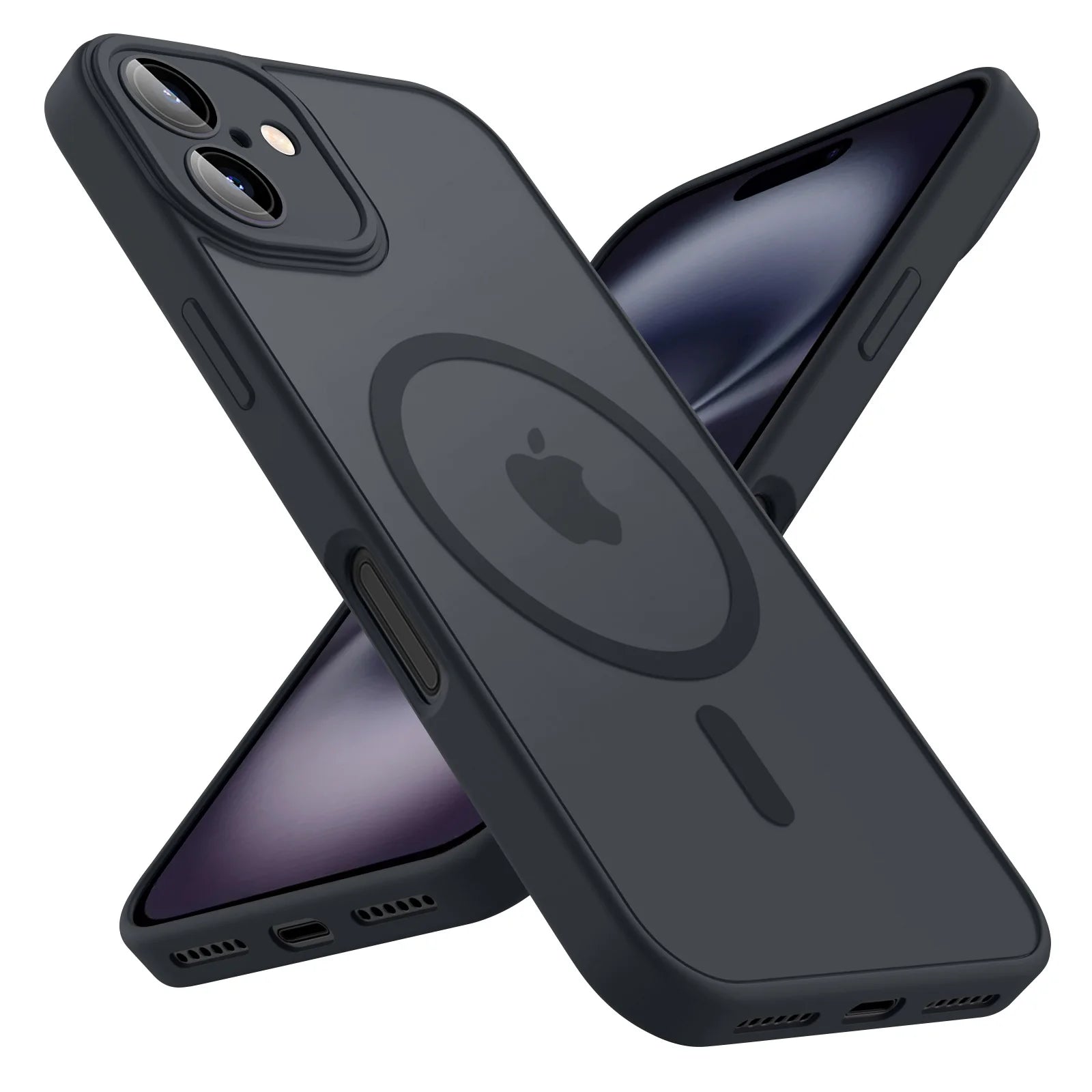 Luxury Frosted Phone Case For Pro Max Plus 17 Air 16e For Magsafe Cover