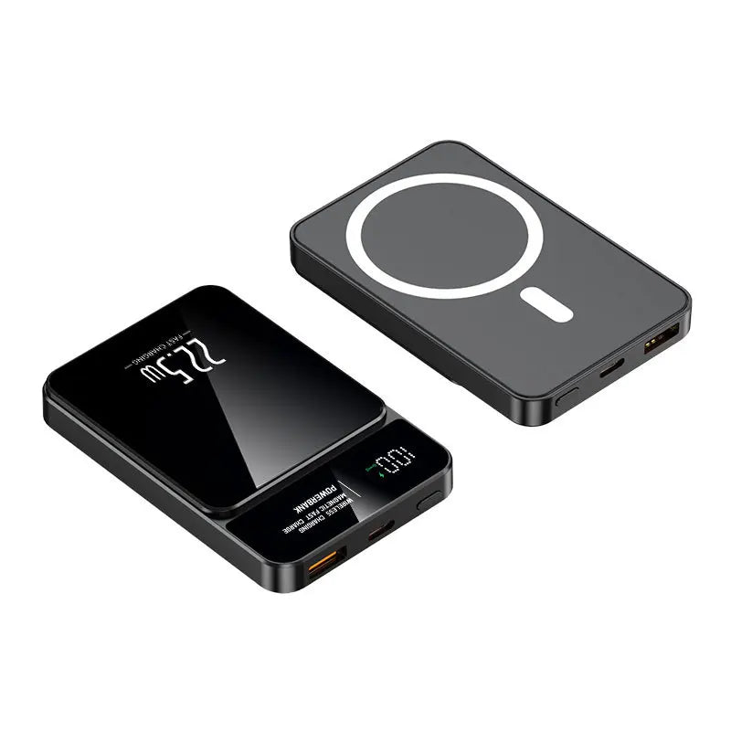 10000mAh Magnetic Power Bank 20W Wireless Power bank Slim Portable Battery